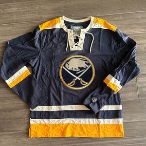 NHL Buffalo Sabres Navy Crewneck Sweater
